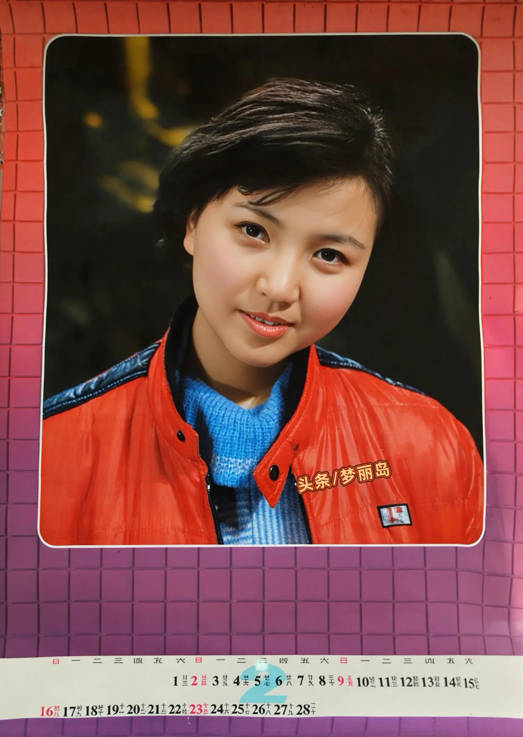 1986年歌星挂历 梁小龙 惠英红 程琳 茅善玉 郑绪岚 陈美龄 奚秀兰 林锦屏 祁竹蕾 马_香港女明星挂历图片