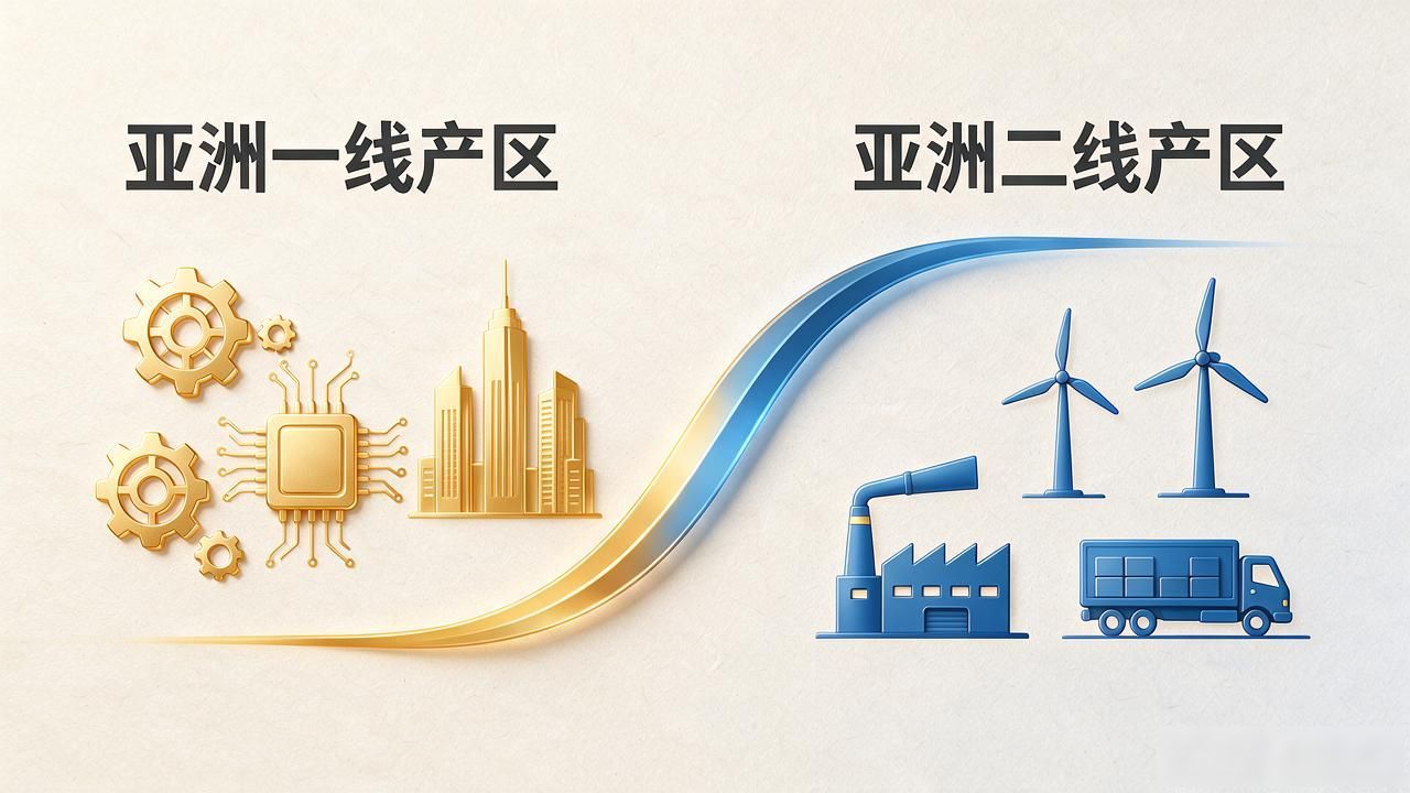 亚洲一线产区与二线产区的划分，并非简单的行政或地理区分，而是基于其在